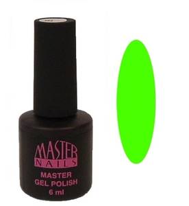 Master Nails MN 6ml Gel Polish: 82 - Neon zöld gél lakk