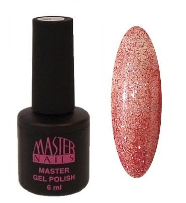 Master Nails MN 6ml Gel Polish: 145 - Mályva Glitter gél lakk 0
