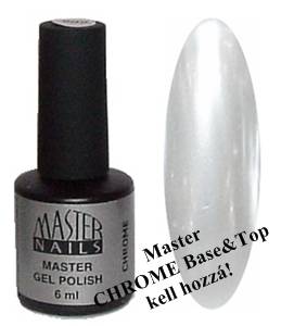 Master Nails MN 6 ml Gel Polish: Chrome - 901 gél lakk 0