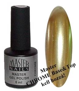 Master Nails MN 6 ml Gel Polish: Chrome - 906 gél lakk