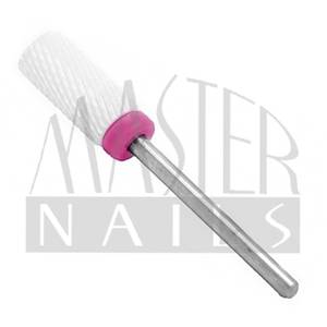 Master Nails Ceramic Bit - WHITE Small Barrell - 3XC kerámia fej