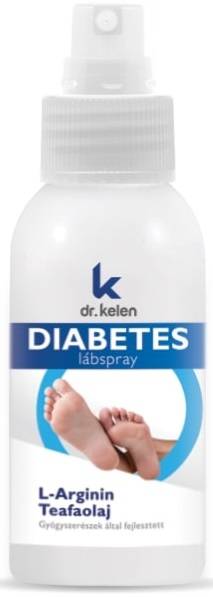 Dr. Kelen Diabetes Lábspray - Cukorbetegek Lábára 100ml lábápoló 0