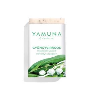 Yamuna Hidegen Sajtolt Szappan - Gyöngyvirág 110g 