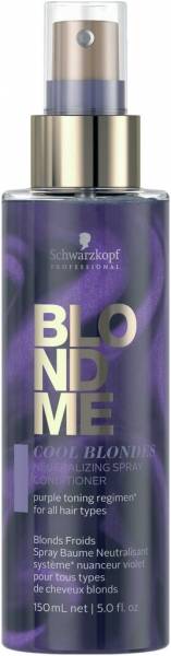 Schwarzkopf BlondMe Cool Blondes - Hidegszőke Spraybalzsam 150ml 0